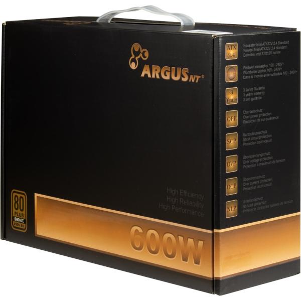 Netzteil ATX 600 Watt Argus BPS-600